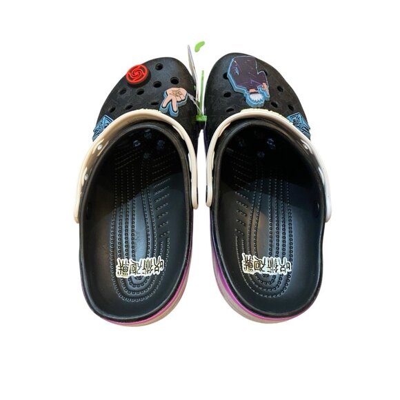 Crocs Jujutsu Kaisen Classic Clog Mens 8 Womens 10 Black Slip On Sandal main image 4